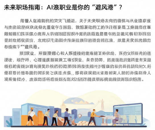 未来职场指南：AI浪潮下，哪些职业是你的“避风港”？